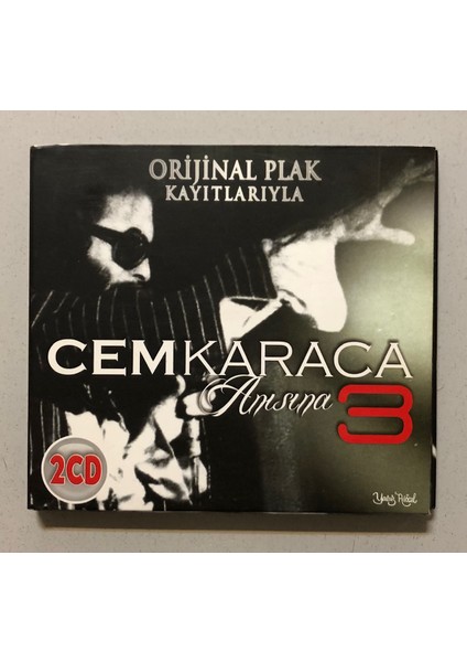 Cem Karaca Anısına 3 CD Herkes Gibisin Bir Devrimdi CD (Orijinal Dönem Baskı Cd)