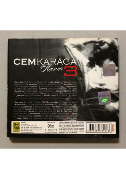 Cem Karaca Anısına 3 CD Herkes Gibisin Bir Devrimdi CD (Orijinal Dönem Baskı Cd) fiyatları