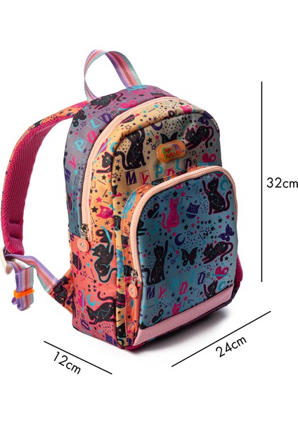 Omuz Destekli Su Geçirmez Renkli Kreş ve Anaokulu Çantası MYP8625 Köpek Balığı indirimleri