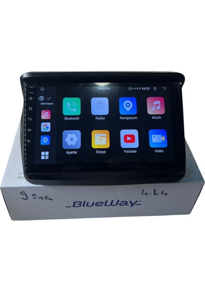 Mitsubishi L200 2006-2014 Blueway 4-64 Profesyonel Oem Multimedia
