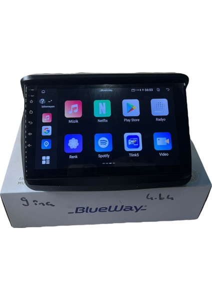Mitsubishi L200 2006-2014 Blueway 4-64 Profesyonel Oem Multimedia indirimleri