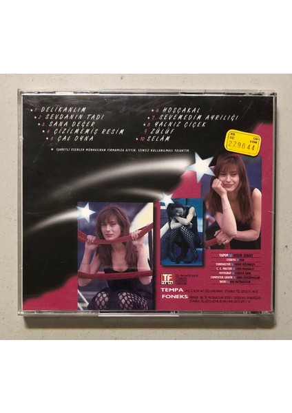 Yıldız Tilbe Delikanlım CD (Orijinal 1994 Dönem Baskı Cd) fiyatları