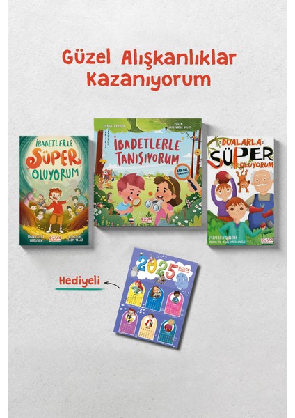 Güzel Alışkanlıklar Kazanıyorum (3 Kitap)