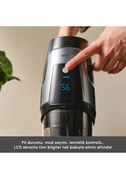 Dynamic Vacuumx 3 In 1 Kablosuz Islak / Kuru Dikey Süpürge indirimleri