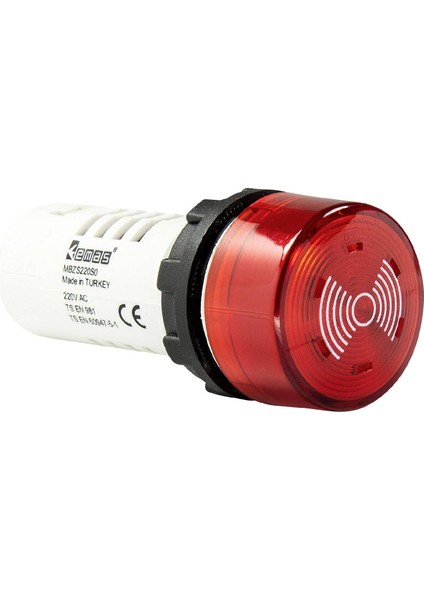 MBZS220S ,KIRMIZI-220VAC 90DB M22 Buzzer/siren