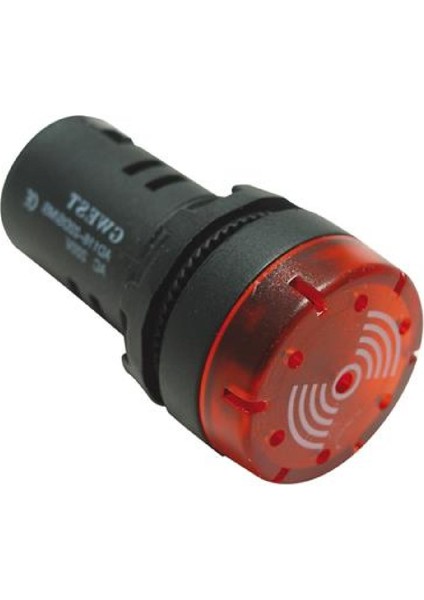 22DS/MS24 ,KIRMIZI-24VAC/DC 90DB M22 Buzzer/siren