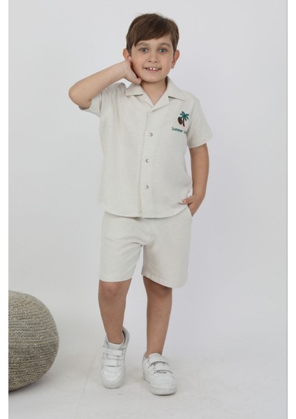 Erkek Keten Şortlu Takım fırsatları