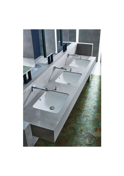 Geberıt Variform Tezgah Altı Lavabo Dikdörtgen B50 500.764.01.2 fiyatları