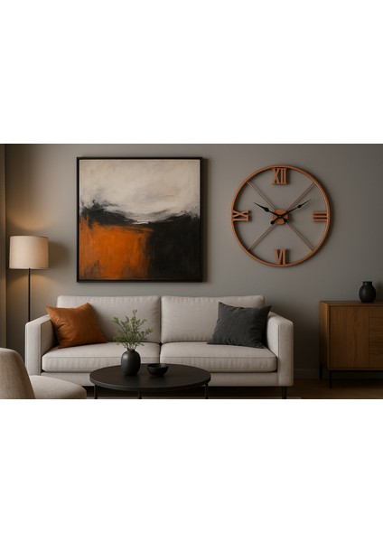 Minimalist Duvar Saati, Mutfak Saatleri, Eve Taşınma Hediyeleri, Modern Duvar Saati, Büyük Boy Duvar Saati, Metal Duvar Saati, Büyük Duvar Saati fırsatları