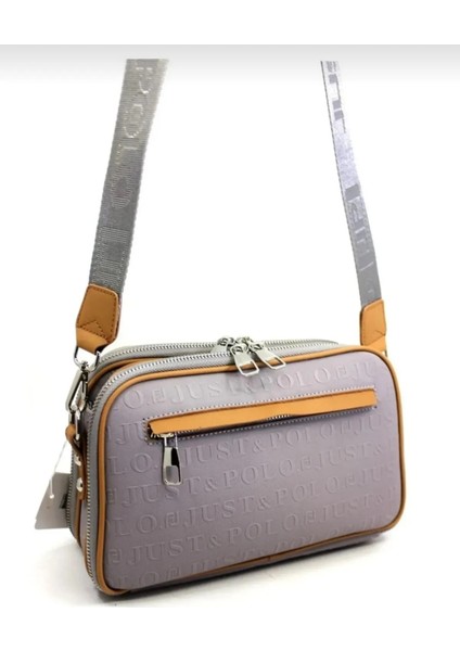 Kadın ayarlanabilir Askılı Vegan Deri Premium Ürün Çok Bölmeli omuz Çantası JP4023 OZT4023 modelleri