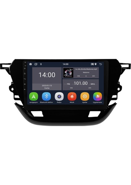 Opel Corsa F Android Multimedya Sistemi (2019-2022) CRV-4825XD