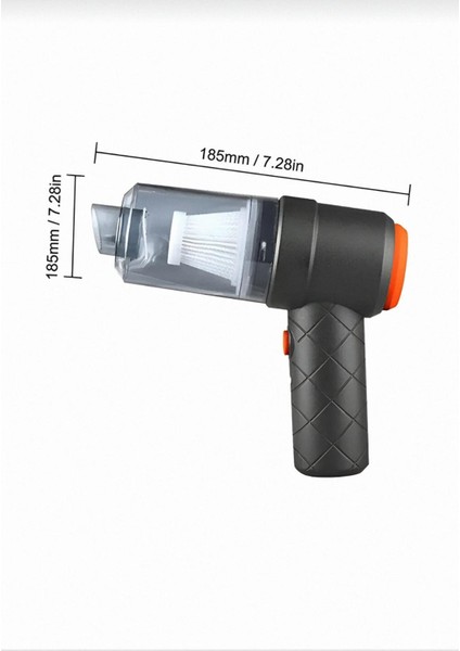Araç Içi Mini Şarjlı Süpürge | Kablosuz – Güçlü Emiş – USB Şarjlı indirimleri