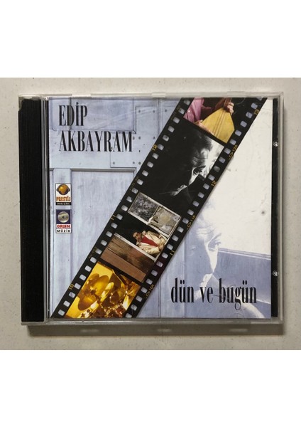 Edip Akbrayam Dün ve Bugün CD (Orijinal 1998 Dönem Baskı Cd)