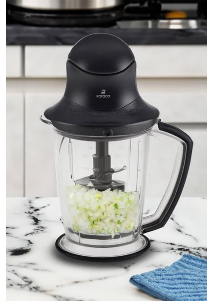 Multi Xxl Doğrayıcı 1000 W, Shiny Black