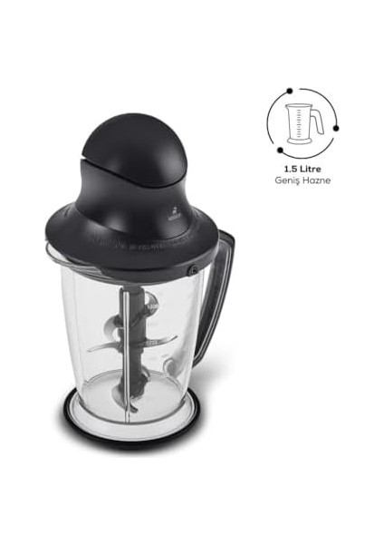 Multi Xxl Doğrayıcı 1000 W, Shiny Black modelleri