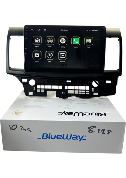 Mitsubishi Lancer Blueway 8-128 Tam Profesyonel Oem Multimedia modelleri