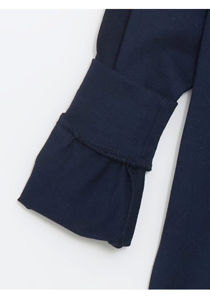 Lcw Kids Lacivert Bisiklet Yaka Erkek Çocuk Pijama Takımı modelleri