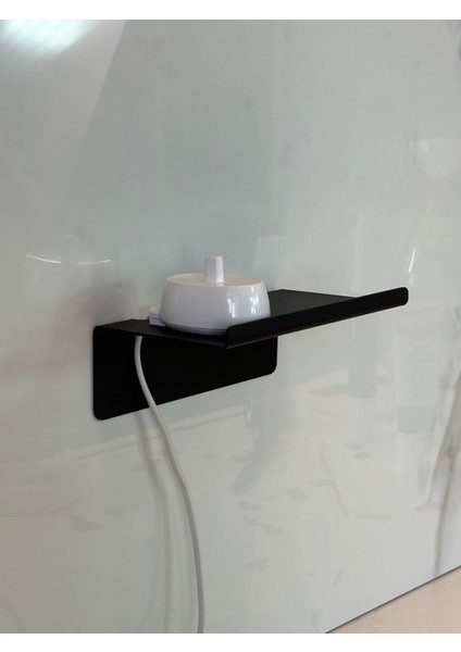 Metal Şarjlı Diş Fırçası Tutucu Stand Duvara Monte Edilebilir Fırçalık Kablo Düzenleyici 6X15X9 cm modelleri