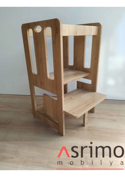 Ahşap Öğrenme Kulesi - Ceviz
