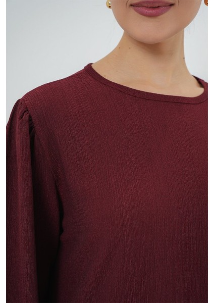 Tunik Pantolon Alt Üst Takım 6663 - Bordo fırsatları