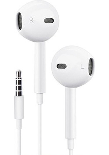 iPhone 6 / 6 Plus / 6s Uyumlu Mikrofonlu Kablolu Kulaklık 3.5mm