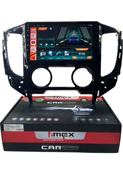 Yeni Mitsubishi L200 (Analog) Fimex 4-64 (Fanlı) Dspli Pro Oem Multimedia