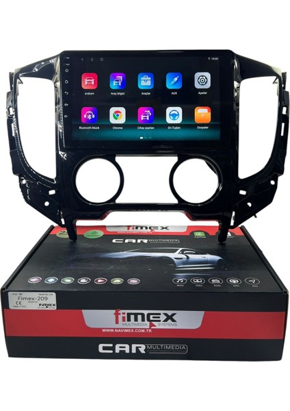 Yeni Mitsubishi L200 (Analog) Fimex 4-64 (Fanlı) Dspli Pro Oem Multimedia modelleri