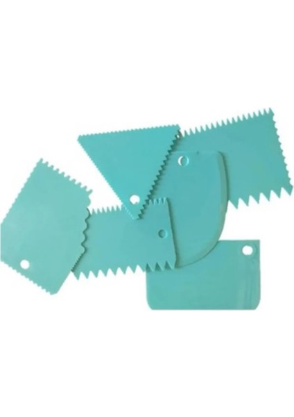 Metal Pasta Spatulası 2li Pasta Dekor Tarağı 6lı Krema Torbası Tek Kullanımlık 50LI Pastacılık Seti fırsatları