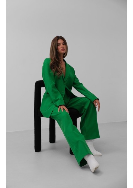 Bel Katlamalı Pantolon Blazer Ceket Takım fiyatları
