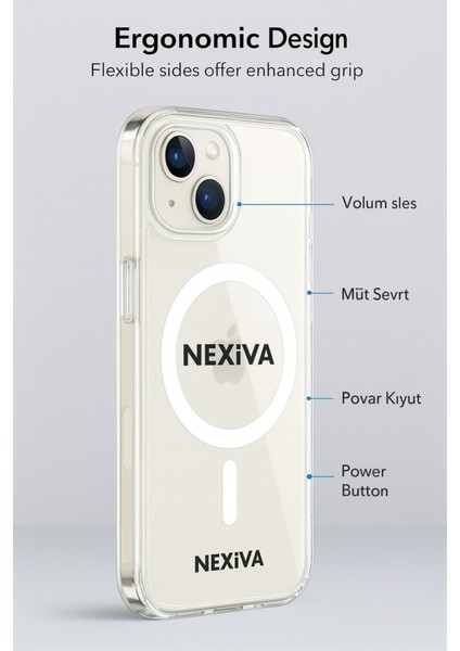 Iphone 15 Mağsafe SertMika Kılıf indirimleri