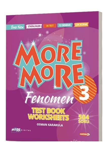 Elt More And More English 3 Test Book Worksheets