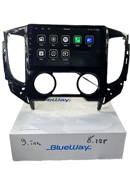 Yeni Mitsubishi L200 (Analog) Blueway 8-128 Tam Profesyonel Oem Multimedia modelleri