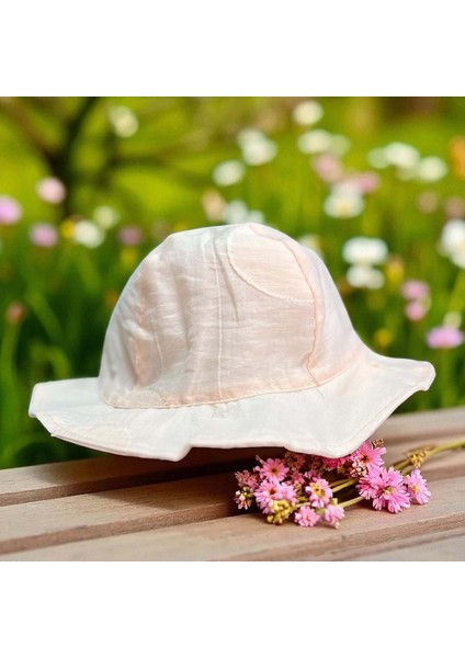 Cap&more 3/6 Ay Kız Fötr ŞAPKA-45CM Somon