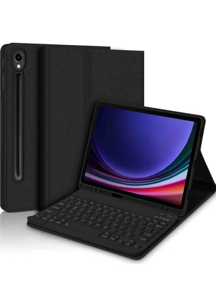 Galaxy Tab S10 Fe Uyumlu 10.9" Klavyeli Tablet Kılıfı