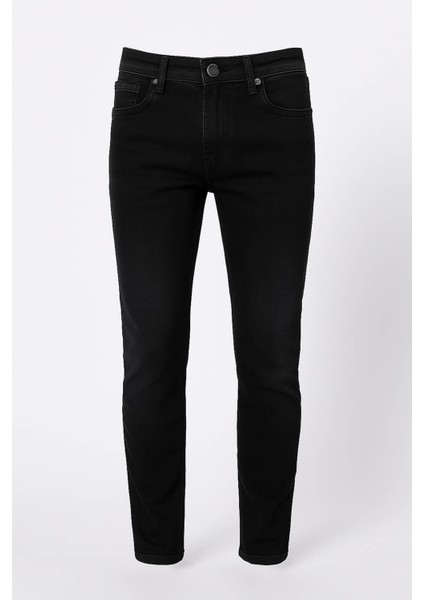 Proton Siyah Erkek Jean Pantolon 5220