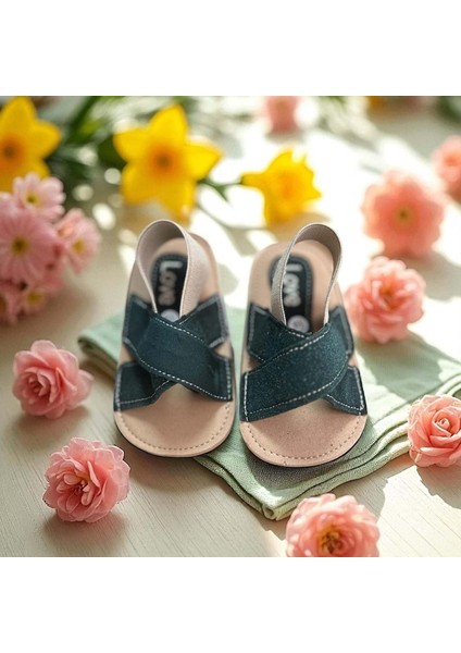 Çapraz Sandalet Patik Haki