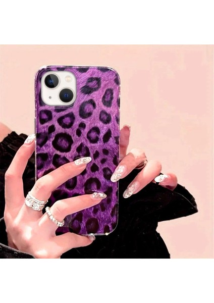 iPhone 13 Uyumlu Leopar Desenli Zebana Luxe Silikon Kılıf modelleri