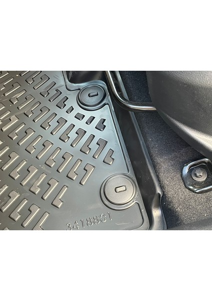 Hyundaı I20 3D Siyah Havuzlu Paspas 2019 ve Sonrası