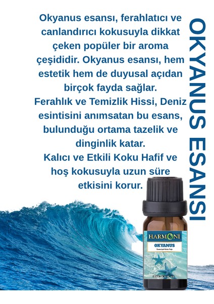 Okyanus Esansiyel Uçucu Koku 10ML Difüzör Esansı Buhurdanlık Yağı ve Oda Kokusu fiyatları