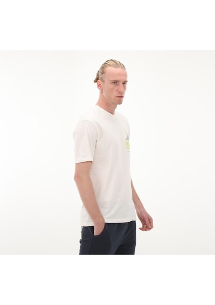 Authentic Spacetime T-Shirt Erkek Beyaz Regular Fit Tişört fiyatları