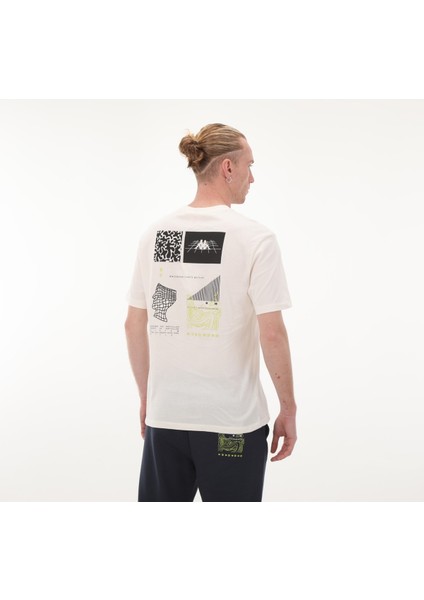 Authentic Spacetime T-Shirt Erkek Beyaz Regular Fit Tişört fırsatları