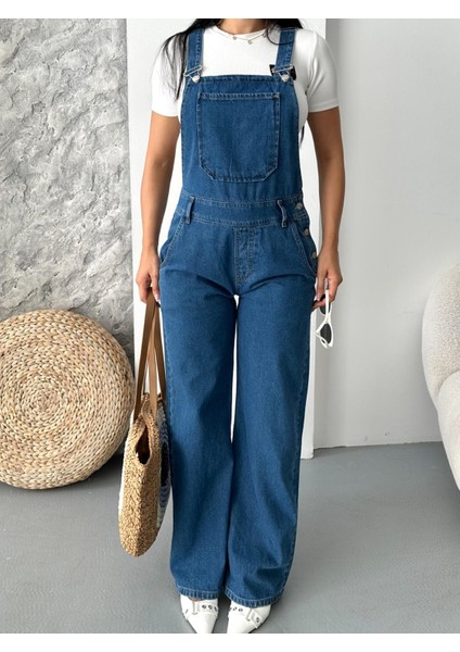 Denim Salopet Tulum Rahat Kesim fırsatları