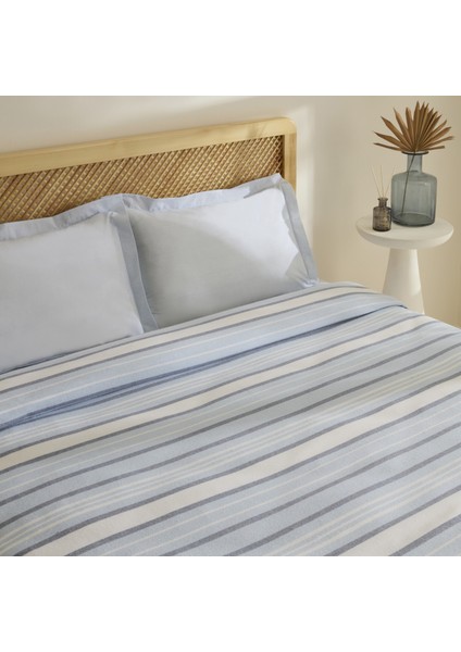 Lynora Çift Kişilik Peştemal Pike Takımı Mavi fırsatları