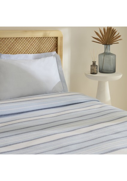 Lynora Çift Kişilik Peştemal Pike Takımı Mavi indirimleri