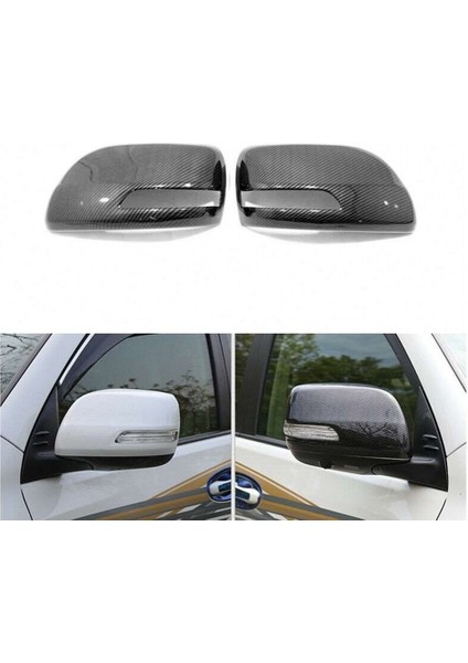 Toyota Prado FJ150 2010 +Sonrası Ayna Kapağı Abs (Plastik) Siyah
