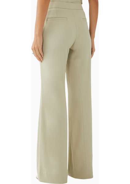 Abadıa San Pants, Yüksek Bel Geniş Paça Pantolon, Rahat ve Sürdürülebilir Tasarım fırsatları