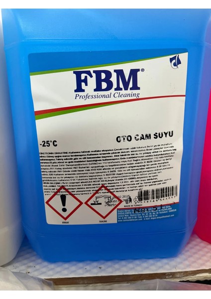 Oto Cam Suyu -25 5litre