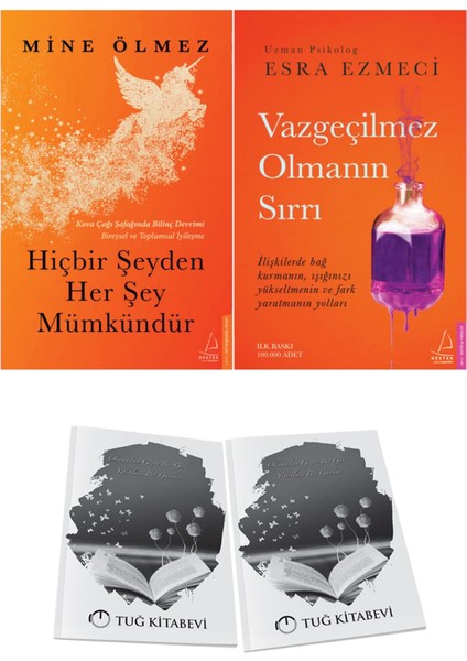 Hiçbir Şeyden Her Şey Mümkündür ve Vazgeçilmez Olmanın Sırrı + Hediyeli