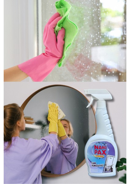 Cam Temizleyici 750 ml Sprey + Yedek Saşe modelleri