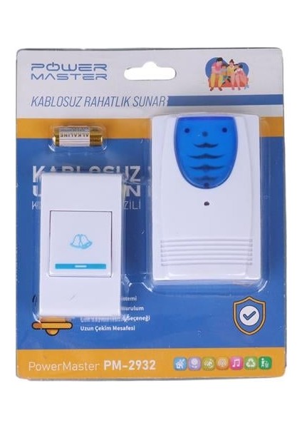 PM-2932 Kablosuz Uzaktan Kumandalı Kapı Zili fiyatları